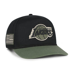 LOS ANGELES LAKERS KHAKI ACCENTS '47 HITCH BLACK