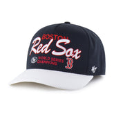 BOSTON RED SOX COOPERSTOWN WORLD SERIES MULTI TIME '47 HITCH RF RELAXED FIT NAVY