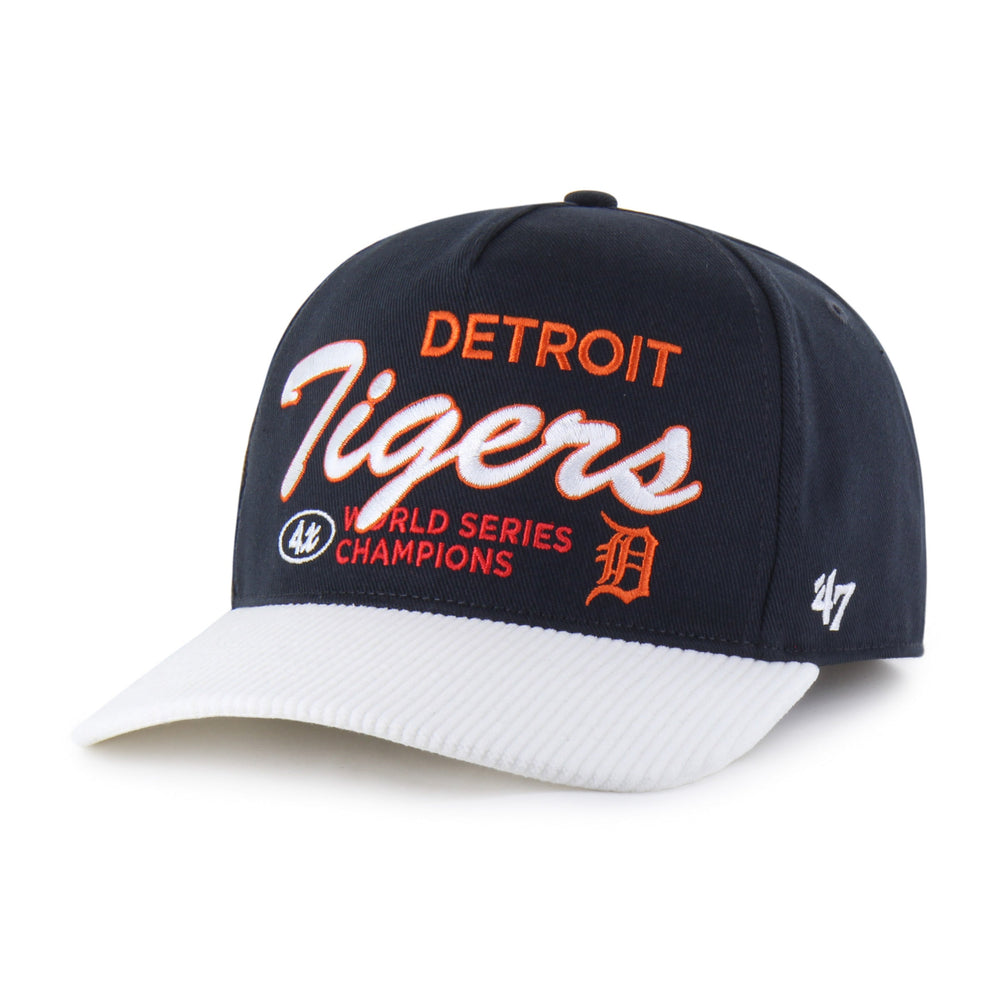 DETROIT TIGERS COOPERSTOWN WORLD SERIES MULTI TIME '47 HITCH RF RELAXED FIT NAVY