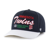 MINNESOTA TWINS COOPERSTOWN WORLD SERIES MLB MULTI TIME '47 HITCH RF RELAXED FIT NAVY