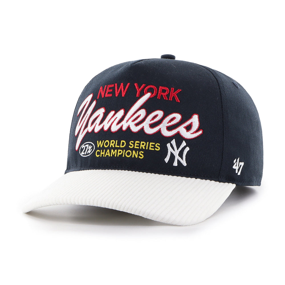NEW YORK YANKEES COOPERSTOWN WORLD SERIES MULTI TIME '47 HITCH RF RELAXED FIT NAVY