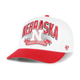 NEBRASKA CORNHUSKERS PRIME PLAY '47 HITCH WHITE