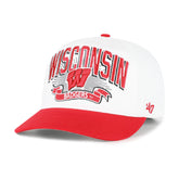WISCONSIN BADGERS PRIME PLAY '47 HITCH WHITE