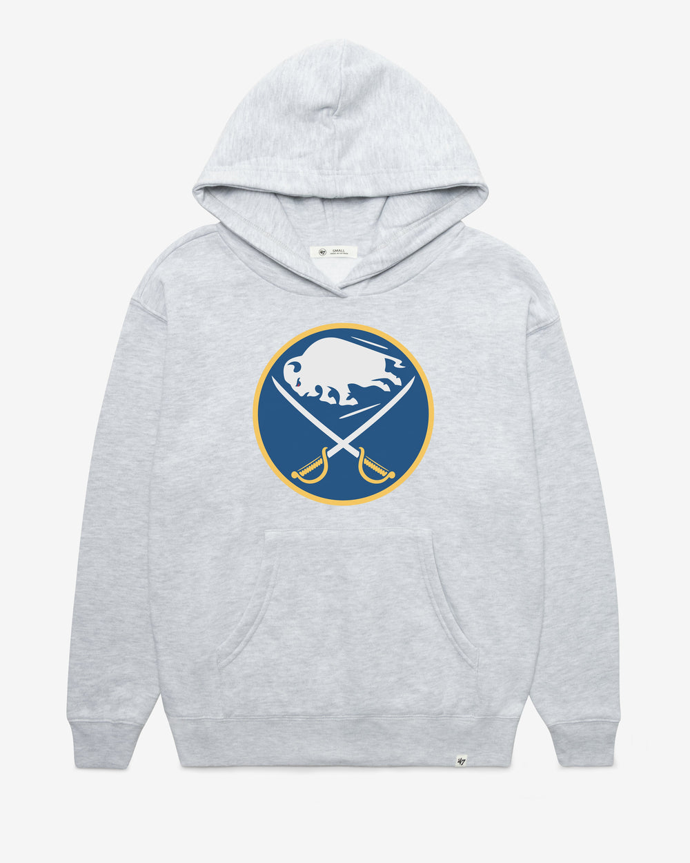 BUFFALO SABRES IMPRINT '47 NAOMI HOOD WOMENS RELAY GREY