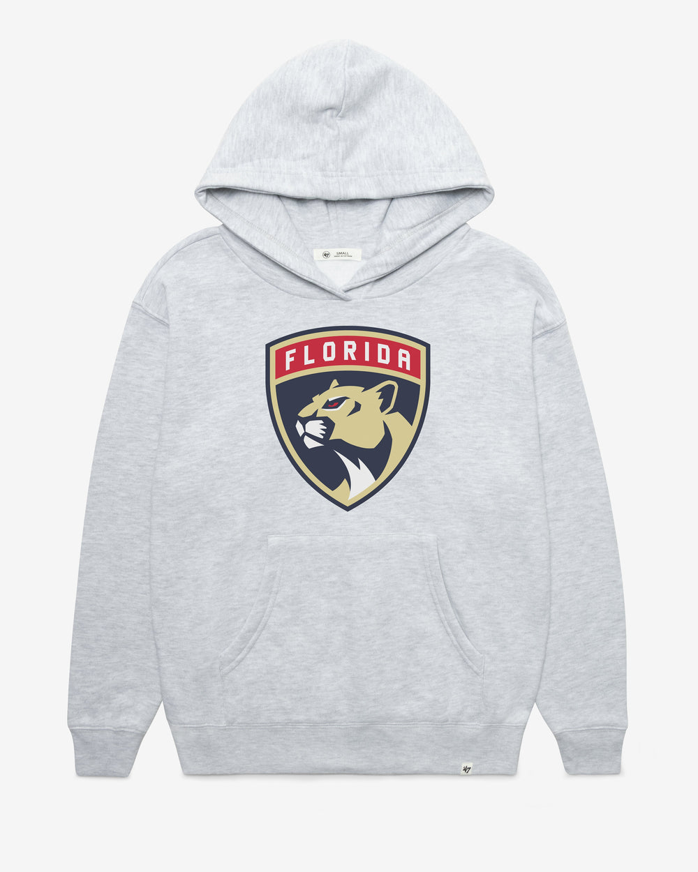 FLORIDA PANTHERS IMPRINT '47 NAOMI HOOD WOMENS RELAY GREY