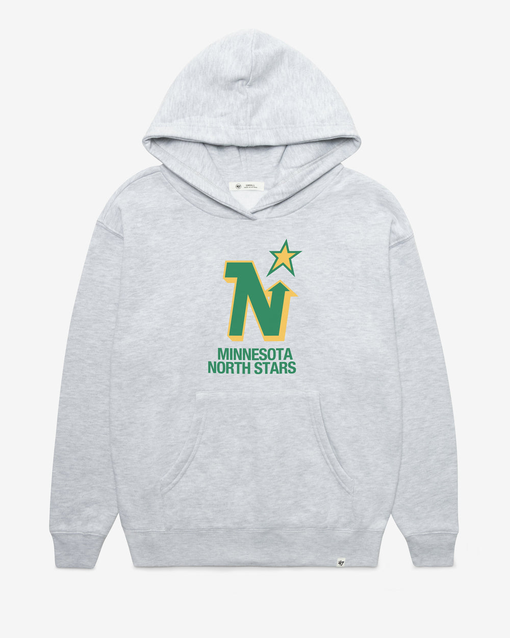 MINNESOTA/DALLAS STARS VINTAGE IMPRINT '47 NAOMI HOOD WOMENS RELAY GREY