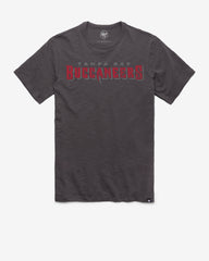 TAMPA BAY BUCCANEERS GRIT '47 SCRUM TEE CHARCOAL