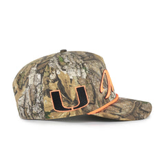 MIAMI HURRICANES OVERHAND SCRIPT REALTREE '47 HITCH REALTREE APX