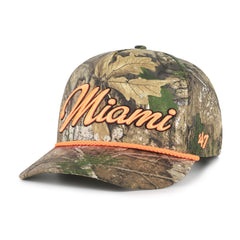 MIAMI HURRICANES OVERHAND SCRIPT REALTREE '47 HITCH REALTREE APX