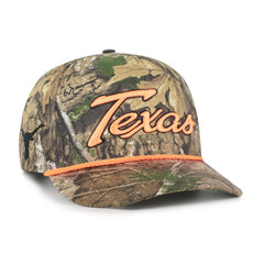 TEXAS LONGHORNS OVERHAND SCRIPT REALTREE '47 HITCH REALTREE APX