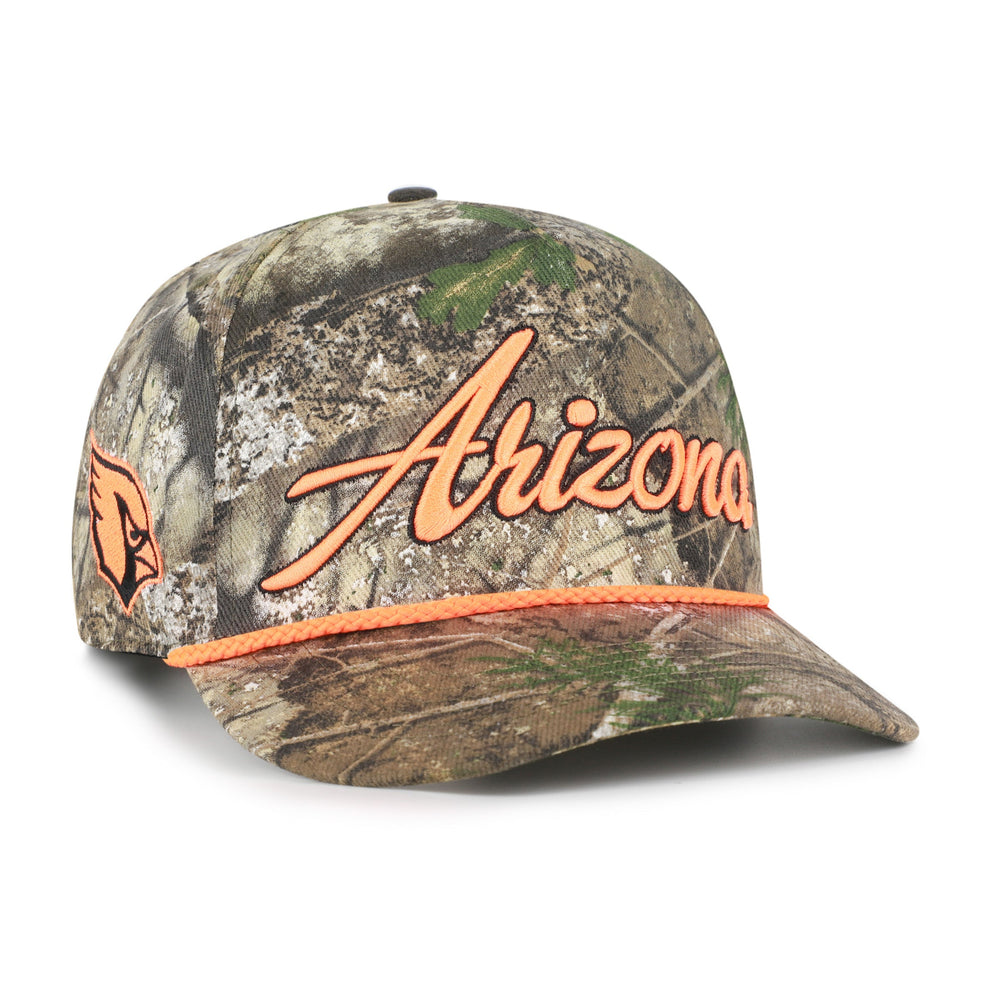 ARIZONA CARDINALS OVERHAND SCRIPT REALTREE '47 HITCH RELAXED FIT REALTREE APX