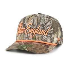 NEW ENGLAND PATRIOTS OVERHAND SCRIPT REALTREE '47 HITCH RELAXED FIT REALTREE APX