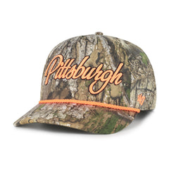 PITTSBURGH PENGUINS OVERHAND SCRIPT REALTREE '47 HITCH REALTREE APX