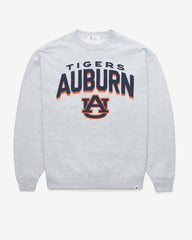 AUBURN TIGERS CAMPUS ARCH CLOUD '47 OVERSIZED CREW WOMENS RELAY GREY