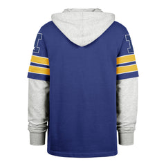 LOS ANGELES RAMS HISTORIC DOUBLE HEADER BLITZ '47 CORNERBACK LACER JETTY BLUE