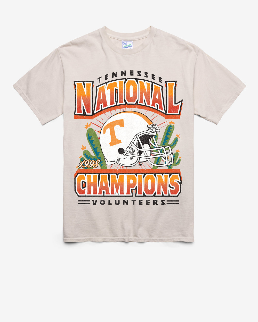 TENNESSEE VOLUNTEERS H-CHAMPS LOCKER VINTAGE '47 TUBULAR TEE DUNE