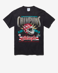 KANSAS CITY CHIEFS LOCKER VINTAGE '47 TUBULAR TEE DT BLACK