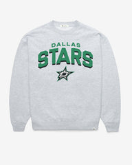 DALLAS STARS CAMPUS ARCH CLOUD '47 OVERSIZED CREW WOMENS RELAY GREY