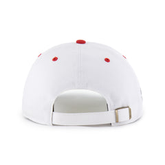 NEW JERSEY DEVILS VINTAGE RETRO FREEZE '47 CLEAN UP MF MID FIT RAW WHITE