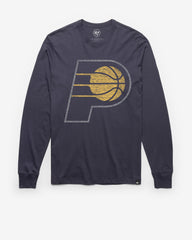 INDIANA PACERS PREMIER '47 FRANKLIN LONG SLEEVE TEE ATLAS BLUE