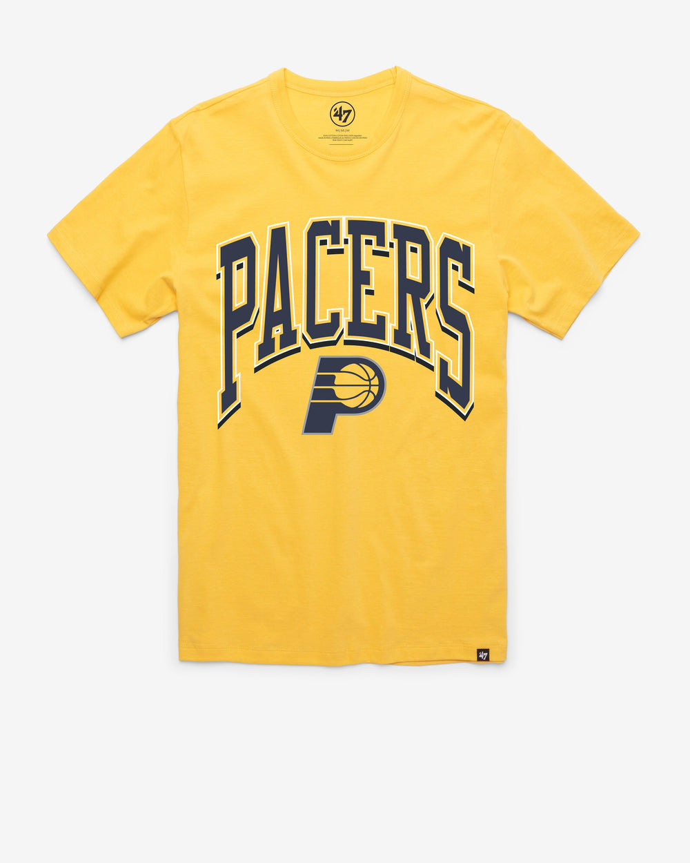 INDIANA PACERS WALK TALL '47 FRANKLIN TEE GOLDFINCH