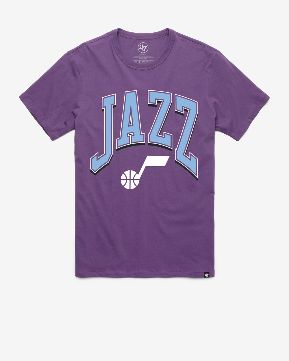 UTAH JAZZ WALK TALL '47 FRANKLIN TEE REGENT PURPLE
