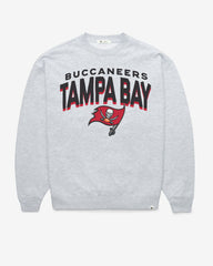 TAMPA BAY BUCCANEERS CAMPUS ARCH CLOUD '47 OVERSIZED CREW WOMENS RELAY GREY