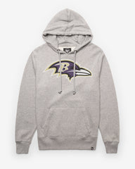 BALTIMORE RAVENS IMPRINT '47 HEADLINE HOOD SLATE GREY