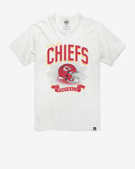 KANSAS CITY CHIEFS PRIME PLAY '47 FRANKLIN TEE WHITE WASH