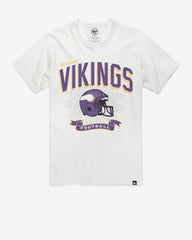 MINNESOTA VIKINGS PRIME PLAY '47 FRANKLIN TEE WHITE WASH