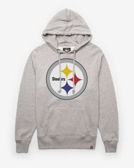 PITTSBURGH STEELERS IMPRINT '47 HEADLINE HOOD SLATE GREY