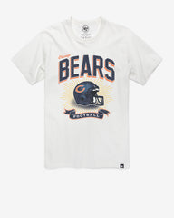 CHICAGO BEARS HISTORIC PRIME PLAY '47 FRANKLIN TEE WHITE WASH