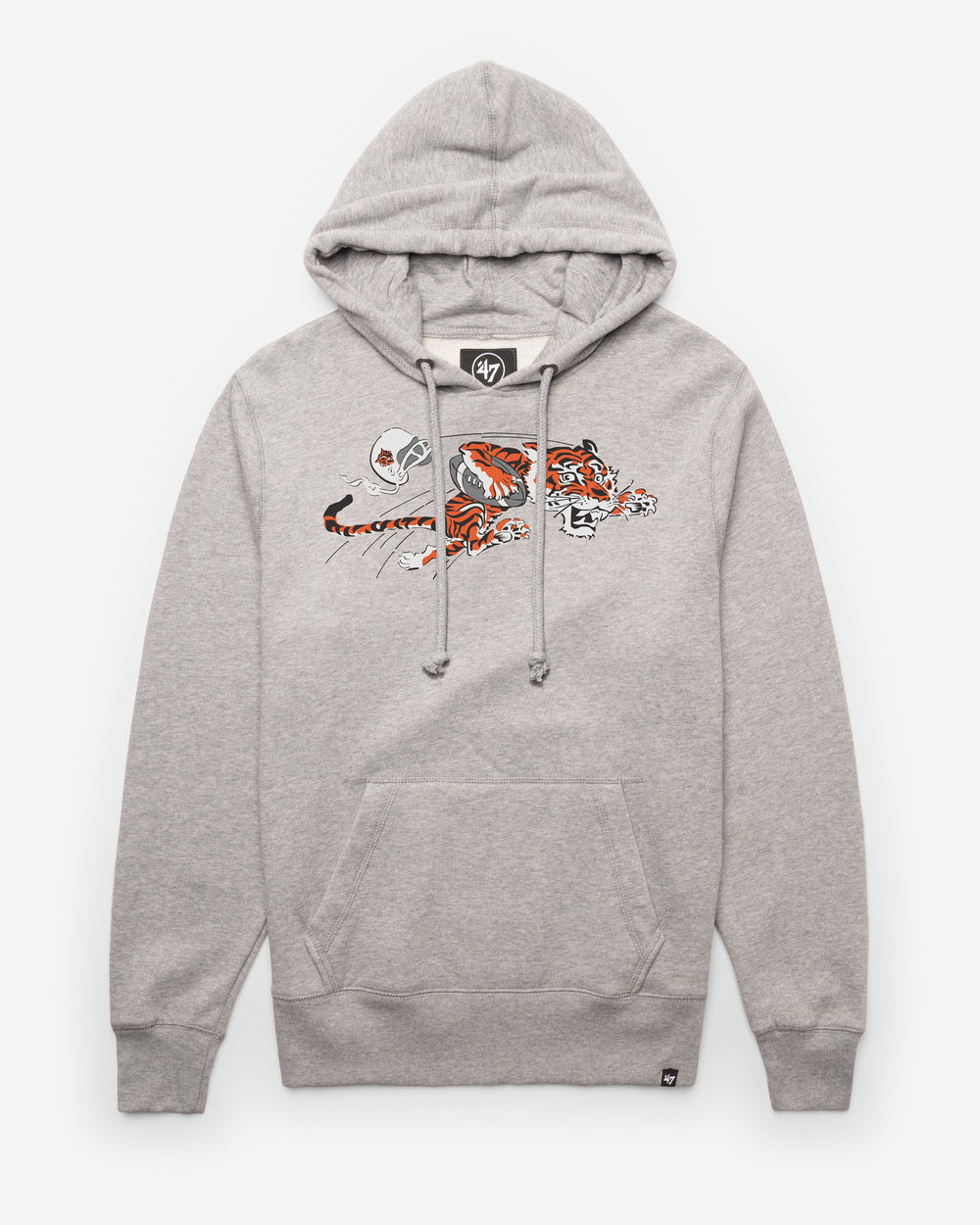 CINCINNATI BENGALS HISTORIC IMPRINT '47 HEADLINE HOOD SLATE GREY