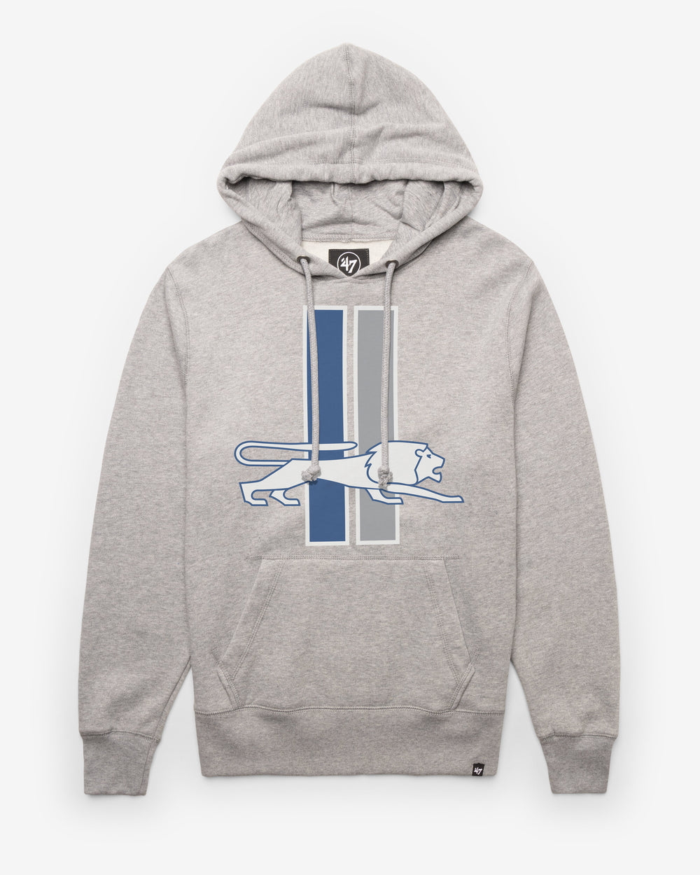 DETROIT LIONS HISTORIC IMPRINT '47 HEADLINE HOOD SLATE GREY