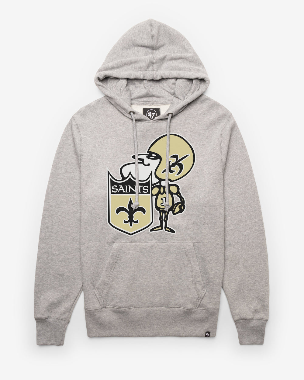 NEW ORLEANS SAINTS HISTORIC IMPRINT '47 HEADLINE HOOD SLATE GREY