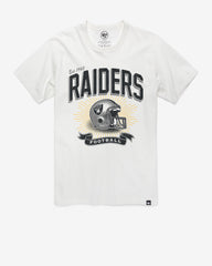 LAS VEGAS RAIDERS HISTORIC PRIME PLAY '47 FRANKLIN TEE WHITE WASH