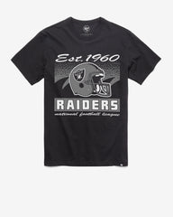 LAS VEGAS RAIDERS HISTORIC WAVER '47 FRANKLIN TEE FLINT BLACK