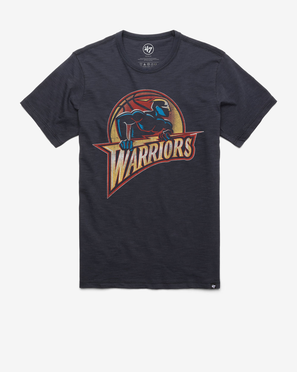GOLDEN STATE WARRIORS HARDWOOD CLASSICS GRIT '47 SCRUM TEE FALL NAVY