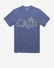 ORLANDO MAGIC HARDWOOD CLASSICS GRIT '47 SCRUM TEE BLEACHER BLUE
