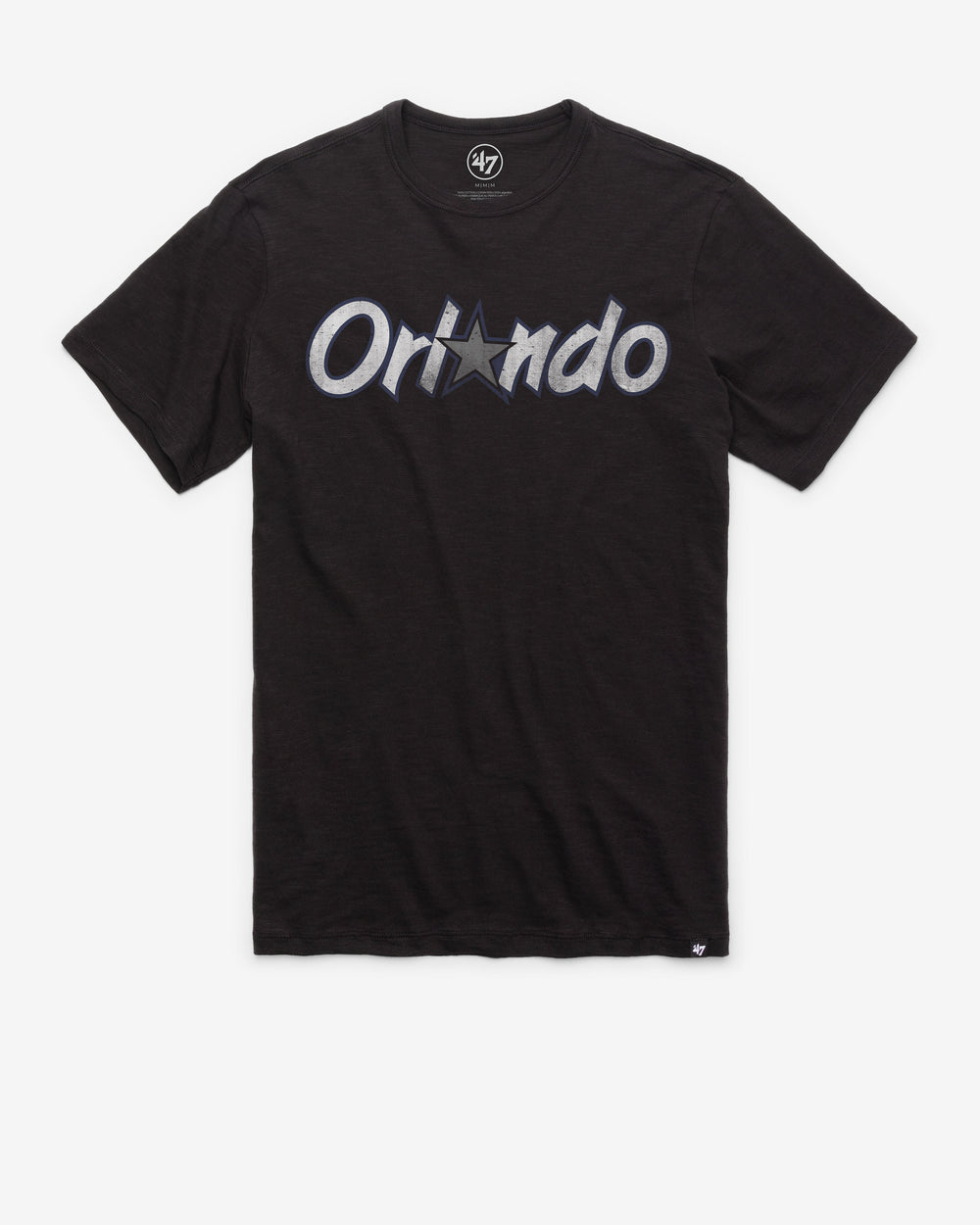 ORLANDO MAGIC HARDWOOD CLASSICS GRIT WORDMARK '47 SCRUM TEE JET BLACK