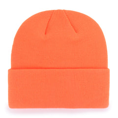 COLORADO BUFFALOES HUNTER '47 CUFF KNIT NEON ORANGE