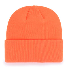 NEW ENGLAND PATRIOTS HUNTER '47 CUFF KNIT NEON ORANGE