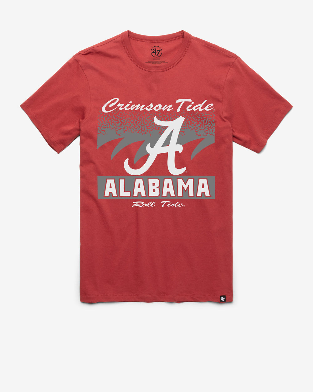 ALABAMA CRIMSON TIDE WAVER '47 FRANKLIN TEE MISSION RED