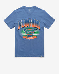 FLORIDA GATORS ARENA FADE '47 FRANKLIN TEE CADET BLUE