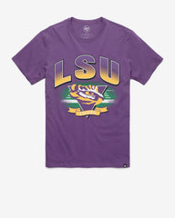 LOUISIANA STATE TIGERS LSU ARENA FADE '47 FRANKLIN TEE REGENT PURPLE