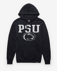 PENN STATE NITTANY LIONS STRAIGHT BLOCK '47 HEADLINE HOOD FALL NAVY