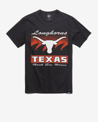 TEXAS LONGHORNS WAVER '47 FRANKLIN TEE FLINT BLACK