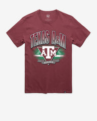 TEXAS A&M AGGIES ARENA FADE '47 FRANKLIN TEE MULBERRY MAROON
