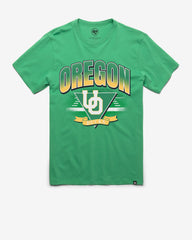 OREGON DUCKS ARENA FADE '47 FRANKLIN TEE ORCHARD GREEN