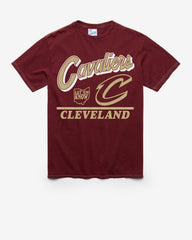 CLEVELAND CAVALIERS FLY BY VINTAGE '47 TUBULAR TEE DT GARNET